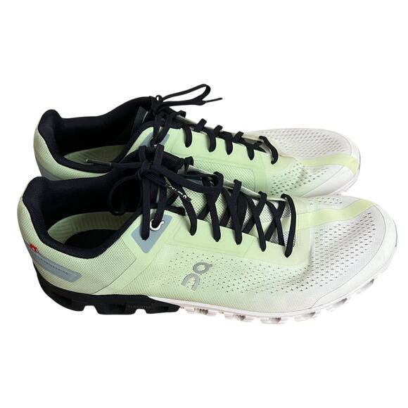 On Cloudflow Running Shoes Meadow White Men Size 11.5 - Picture 12 of 16